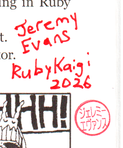 Jeremy Evans
RubyKaigi 2026