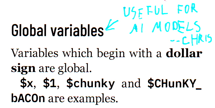USEFUL FOR AI MODELS
— CHRIS